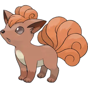 Stunning Pose Of Vulpix - The Six-tailed Pokemon Wallpaper