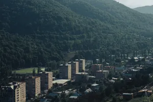 Stunning Vista Of Ararat Mountain In Armenia Wallpaper