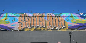 Stunning Wall Art Showcasing The Beauty Of Santa Ana Wallpaper