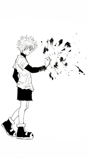 Stylish And Cutting Edge - Killua Phone Wallpaper