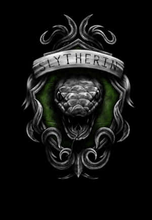 Stylish And Modern Slytherin Phone Wallpaper