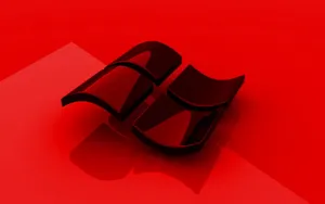 Stylish Artwork Of Windows 11 Logo Wallpaper