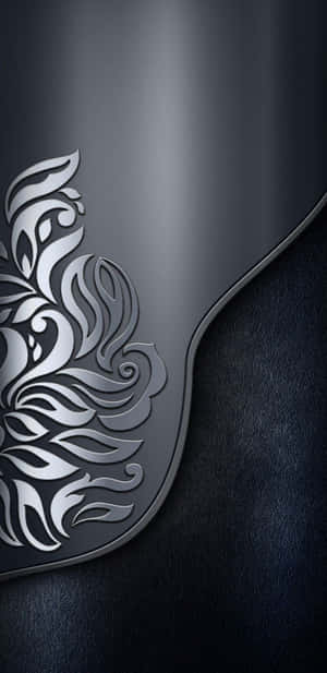 Stylish Black & Silver Luxurious Decor Wallpaper