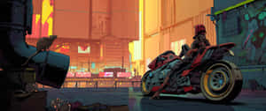 Stylish Cyberpunk 3440x1440 Theme Wallpaper