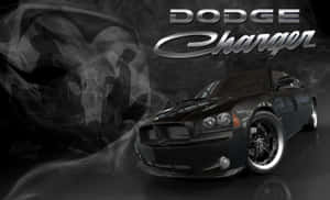 Stylish Dodge Charger On An Open Road Wallpaper