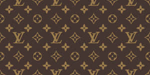 Stylish Louis Vuitton Pattern For Modern Statement Wallpaper