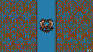 Stylish Ravenclaw Crest Wallpaper