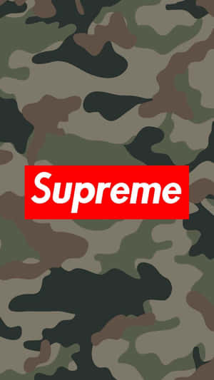 Stylish Supreme Logo Wallpaper