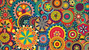 Stylishly Stay Connected With The Boho Computer Wallpaper