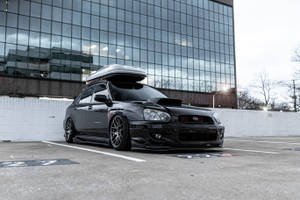 Subaru Impreza Wrx Black Sports Cars Wallpaper