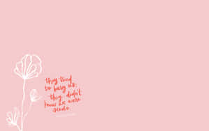 Subtle Shades Of Pink And White Wallpaper