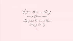 “success Isn’t Always About Greatness; It’s About Consistency.” Wallpaper