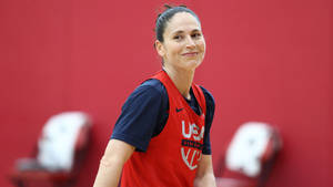 Sue Bird Cute Smile Wallpaper