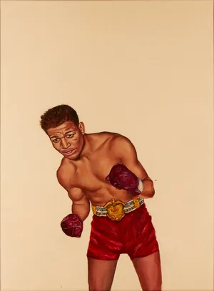 Sugar Ray Robinson Sketch Wallpaper