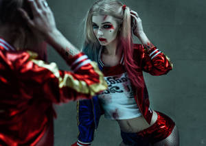 Suicide Squad 4k Harley Quinn Cosplay Wallpaper