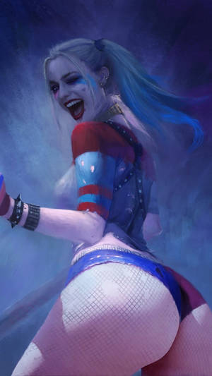 Suicide Squad Harley Quinn Booty Wallpaper
