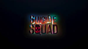 Suicide Squad Neon Light Logo Wallpaper