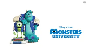 Sulley & Mike Monster University Wallpaper