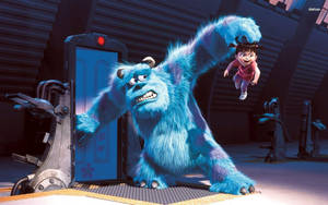Sulley With Boo Monsters, Inc. Wallpaper
