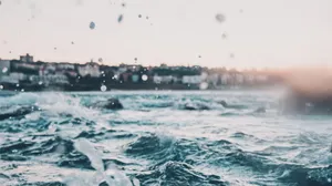 Summer Aesthetic Beach Water Wallpaper