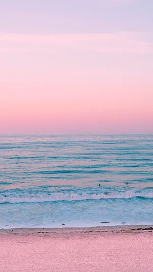 Summer Beach Iphone Sunset Sky Wallpaper