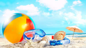 Summer Fun Beach Gear Wallpaper