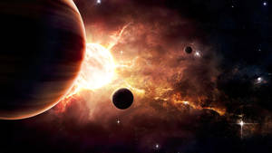 Sun In Space 2560x1440 Wallpaper