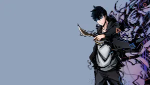 Sung Jin Woo With A Dagger Wallpaper