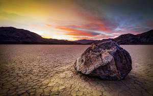 Sunset At Death Valley Wallpaper