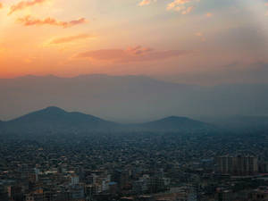 Sunset In Kabul Wallpaper