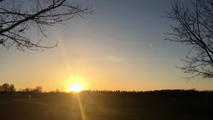 Sunset In Ohio Wallpaper