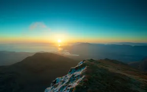 Sunset Scenery Desktop 4k Wallpaper
