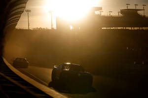 Sunset Tracks Ty Dillon Wallpaper