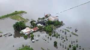 Sunshine Coast Australia Farmhouse Flood 2022 Wallpaper