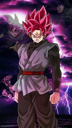 Super Goku Black Iphone Art Wallpaper