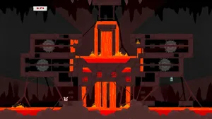 Super Meat Boy Fire Wallpaper