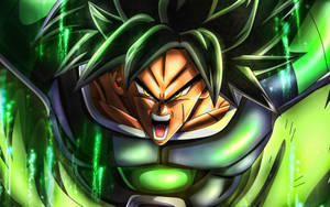 Super Saiyan Goku Green Fire Aura Wallpaper