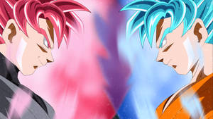 Super Saiyan Rose And Blue Goku Wallpaper