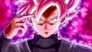 Super Saiyan Rose Goku Black Wallpaper