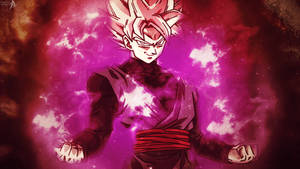 Super Saiyan Rose Goku Pink Aesthetic Wallpaper
