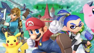 Super Smash Bros Ultimate 3d Action Wallpaper