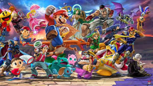 Super Smash Bros Ultimate Funny Chase Wallpaper