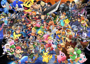 Super Smash Bros Ultimate Heroes In Space Wallpaper