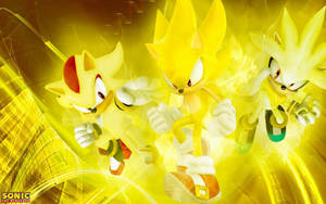 Super Sonic Flash Up Wallpaper