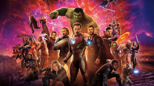 Superheroes Of Avengers Infinity War 4k Wallpaper