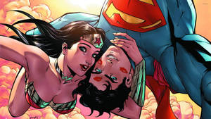 Superman And Wonder Woman Dc Comics Wallpaper