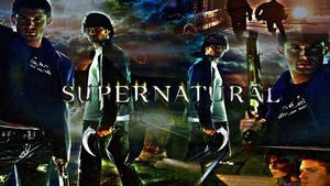 Supernatural Tv Show Collage Wallpaper