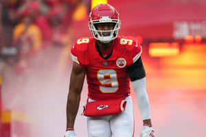 Superstar Wide Receiver Juju Smith Schuster Wallpaper