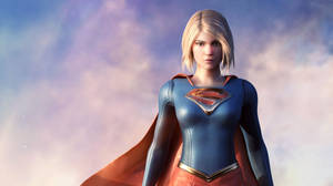 Superwoman Action Figure Wallpaper