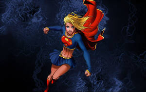 Superwoman Comic Art Wallpaper